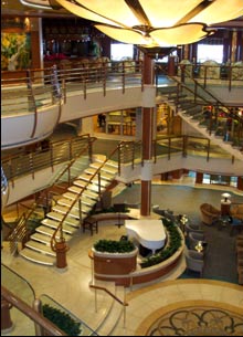 Golden Princess Lobby